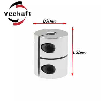 Соединительный зажим для шагового серводвигателя veekaft D20L25