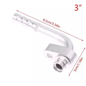 Соединитель шланга для автомобильного кондиционера, соединительный элемент для воздушного охлаждения R134, фитинг с пластиной, фитинг для воздушного охлаждения с пластиной