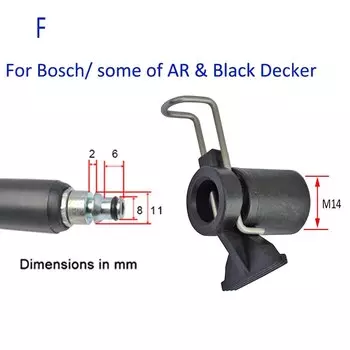 Соединитель Шланга Для Мойки Высокого Давления Для Karcher Bosch AR Black Decker Patriot Dawoo Nilfisk STIHL Труба Для Очистк...