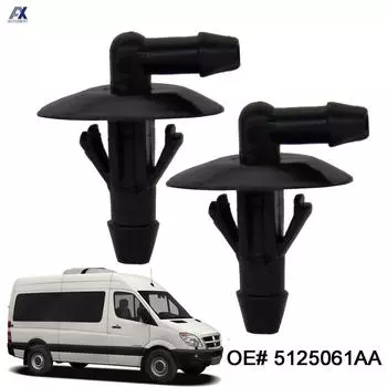 Соединитель шланга омывателя лобового стекла для Mercedes-Benz Dodge Sprinter 2500 MB100 MB140, распылитель сопла стеклоочистителя OE # 5125061 АА