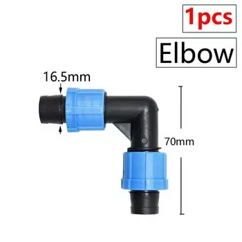 Соединители для капельной ленты KWZL 16 мм черный/синий