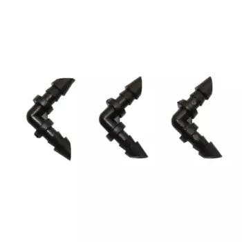 Соединители для садового шланга Adhere To Fly, черные, 20 шт.