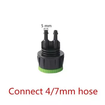 Соединители для садового водопровода Adhere To Fly черный+зеленый