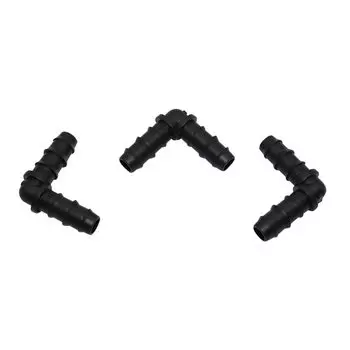 Соединители для садового водопровода Adhere To Fly, черные, пластиковые, 8 мм, 30 шт