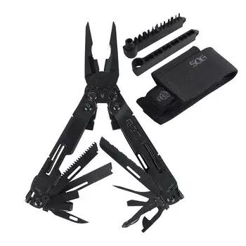 SOG 21 инструменты PowerAccess Deluxe Тактический многофункциональный инструмент Складные плоскогубцы Карманный нож Мультитул EDC Открытый кемпинг Оборудование для выживания