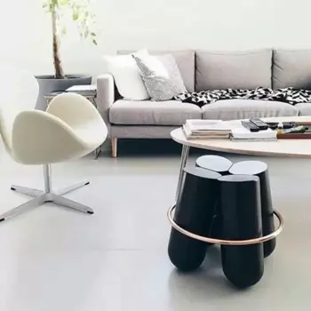 Solid oak , wooden stool