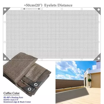 Солнцезащитная сетка Tewango для балкона