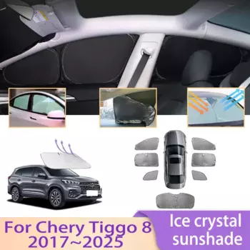 Солнцезащитный козырек для Chery Tiggo 8 Ebro S800 2017 ~ 2025 2020, автозапчасти, изоляционный козырек от солнца на лобовое стекло, солнцезащитный козырек для автомобиля