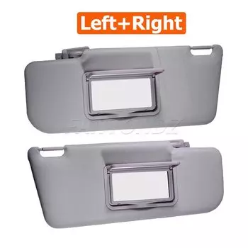 Солнцезащитный козырек для Fiat Panda левый или правый с зеркалом и карманом для Fiat Panda 169 MK2 2003-2011 735362729 735362730