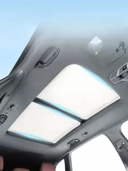 Солнцезащитный козырек для Geely Monjaro KX11 2022 2023 замша Защита от УФ-лучей для крыши Солнцезащитный козырек аксессуары
