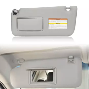 Солнцезащитный козырек для Infiniti QX56 QX80 2011-2016 964011 LA3D 96401-1LA3D Левый привод автомобиля Серый передний солнцезащитный козырек Солнцезащитный козырек