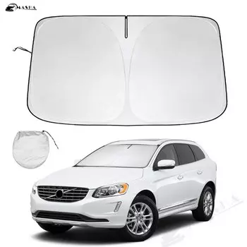 Солнцезащитный козырек для лобового стекла Volvo XC60 2018-2021 2022 2023 аксессуары солнцезащитный козырек Защита от солнца складные блоки УФ лучи