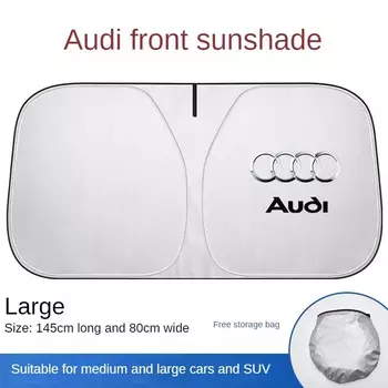 Солнцезащитный козырек для переднего стекла автомобиля, складное УФ-стекло для AUDI A1, A3, A4, A5, A7, A8, Q3, Q5, Q7, S3, S4, S5, S6, B6, B7, B8, B9