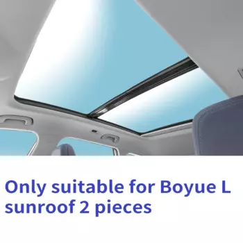 Солнцезащитный козырек на крыше подходит для Geely Boyue L Starray 2022 2023 2024 FX11, панорамный тепловой экран на крыше автомобиля, солнцезащитный козырек с защитой от УФ-лучей