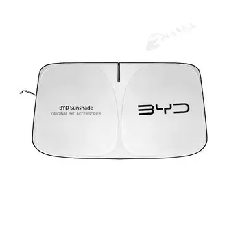 Солнцезащитный козырек на лобовое стекло автомобиля для BYD Atto 3 2021-2023, солнцезащитный козырек с отражателем, защита салона автомобиля, аксессуары Yuan Plus