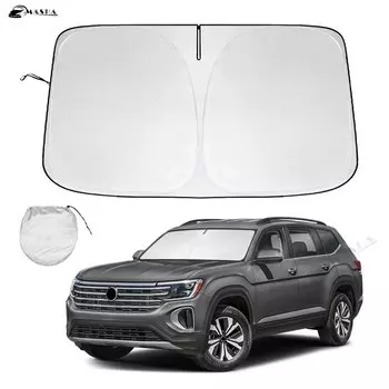 Солнцезащитный козырек на лобовое стекло автомобиля для Volkswagen Atlas аксессуары 2018-2024 VW Atlas Cross спортивный отражатель солнцезащитный козырек обеспечивает защиту