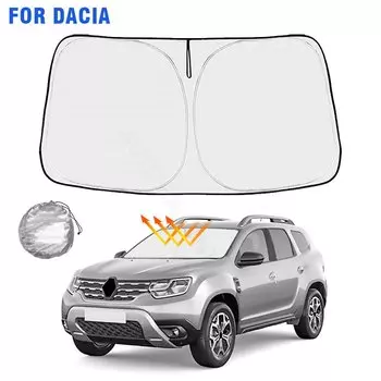 Солнцезащитный козырек на лобовое стекло для Dacia Duster 2012-2021 2022 2023 2024