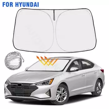 Солнцезащитный козырек на лобовое стекло для Hyundai Elantra 2021 2022 2023 2024