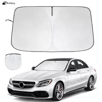 Солнцезащитный козырек на лобовое стекло для Mercedes Benz C Class W205 C250 C300 C400 2015-2021, солнцезащитный козырек, аксессуары класса C