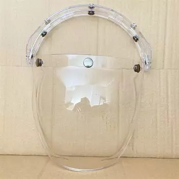 Солнцезащитный шлем с открытым лицом Soman 3/4, защитный шлем с пузырьками и тремя кнопками, мотоциклетный шлем в стиле ретро, аксессуары для шлема на лобовое стекло