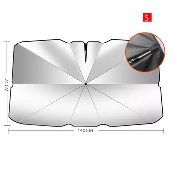 Солнцезащитный Зонт Karcle для лобового стекла, складной передний козырек от солнца