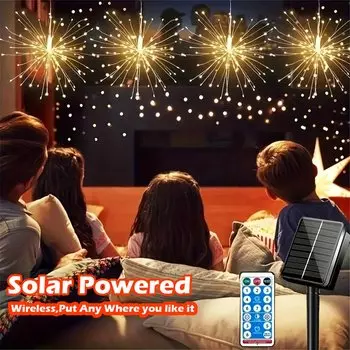 Солнечная лампа-фейерверк Starburst Ball 480 LED