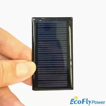Солнечная панель ecoflypower 2В 130мА 58*38 мм