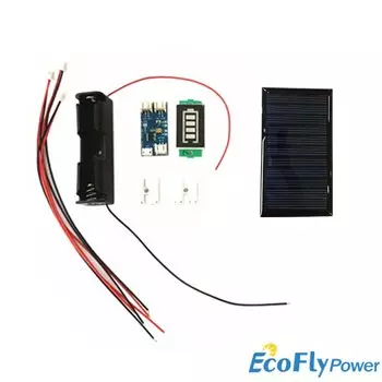 Солнечная панель ecoflypower 80*45 мм 5В 60 мА