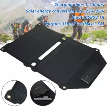 Солнечная панель ETFE, 5 В, 20 Вт, USB-зарядное устройство для мобильного телефона, портативное складное солнечное зарядное устройство, солнечные батареи, уличное зарядное устройство для кемпинга