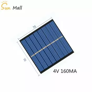 Солнечная панель Heltec Automation Solar Panel 4V 160MA 70*70 мм