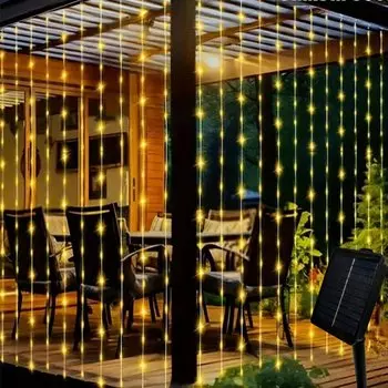 Солнечные гирлянды LOUCUNGAN 100/200/300 светодиодов