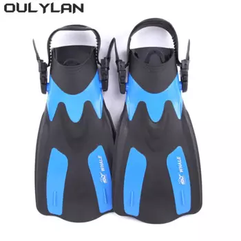 Солнечные ласты для дайвинга Oulylan, погружные аксессуары для подводного плавания, регулируемая нескользящая обувь для плавания с аквалангом