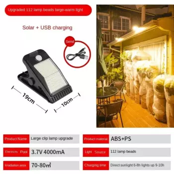 Солнечные светильники KIQUNE с датчиком движения