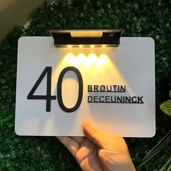 Солнечный адресник из акрила