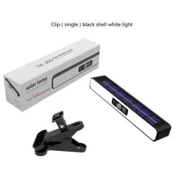 Солнечный фонарь с зажимом 36 LED