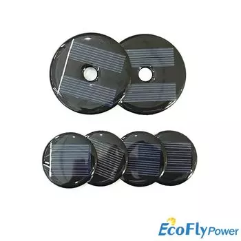 Солнечный модуль ecoflypower 2В 35мА/50мА круглый
