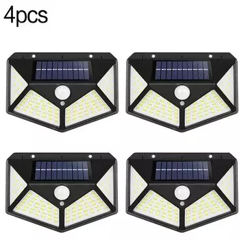 Солнечный настенный светильник 100 LED