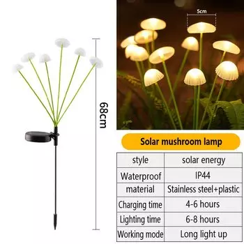 Солнечный садовый светильник Yueyi