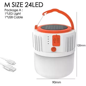 Солнечный светильник XINYI 42 ламп белый