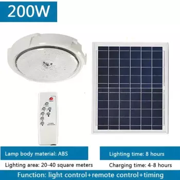 Солнечный светильник ZODOLAMP для улицы с пультом