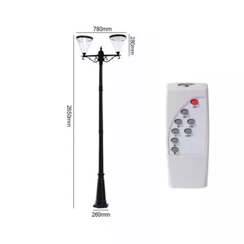 Солнечный уличный фонарь QUASHION