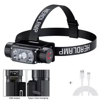 Sololandor налобный фонарь белый 3 режима