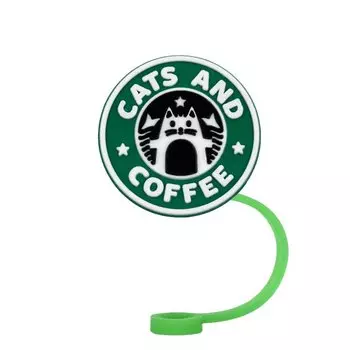 Соломенная крышка для стакана, силиконовая, 8 мм, the orange guy