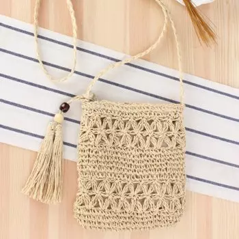 Соломенная сумка Velishy