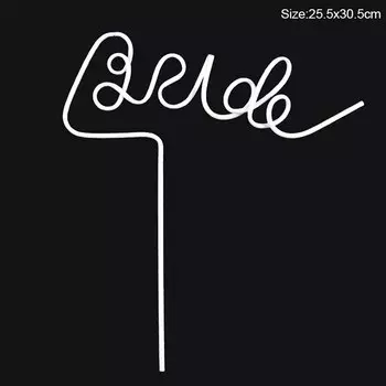 Соломенное украшение для невесты