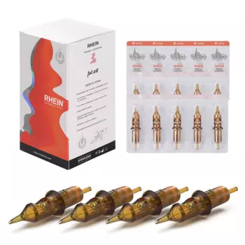 SOLONG Boutique 50 шт./кор. иглы для тату-картриджей Bugpin Rhein Revolution, круглый лайнер для тату-машины и ручки 0,30/0,35 мм