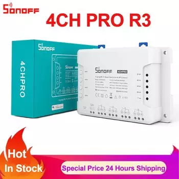 SONOFF 4CH (R3) PRO R3 Умный Wi-Fi-переключатель