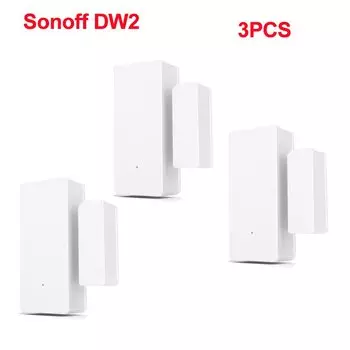 Беспроводной датчик двери/окна SONOFF DW2 с Wi-Fi, без необходимости шлюза, синхронизация состояния, простой ДАТЧИК УСТАНОВКИ