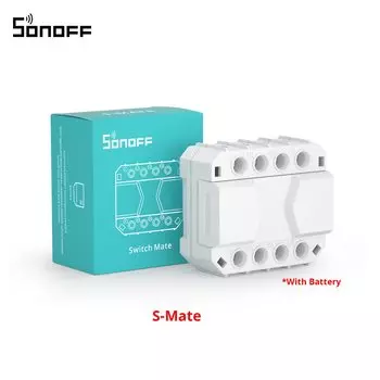 SONOFF MINIR3 S-MATE Мини умный выключатель 16А