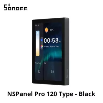 SONOFF NSPanel Pro 120 Тип Панель управления умным домом Smart Thermostst Энергопотребление DIY Модуль переключателя Поддержка устройства Sonoff